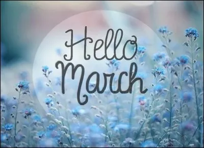 À quoi correspond le mois de mars ?