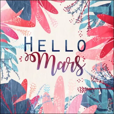 Comment dit-on "mars" en anglais ?