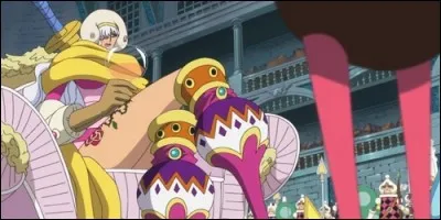 Quel est le nom de la fille de Big Mom, probablement membre de la tribu des longues-jambes ?