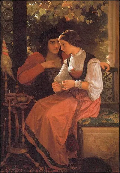 Qui a peint ce couple d'amoureux ?