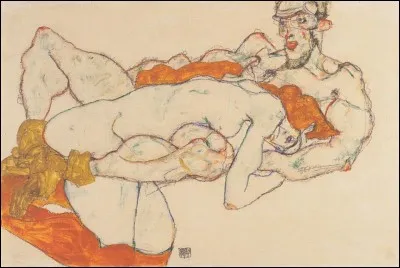 Qui est l'auteur de ces amoureux anguleux ?