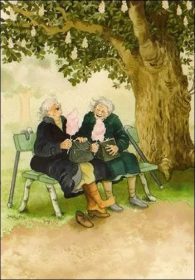 Elle est touchée par papy et battue par la poule quand elle est mouillée. Elle est...