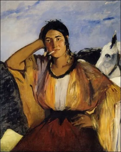 Qui a peint "La Gitane à la cigarette" ?