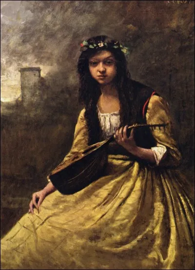 Qui a peint "Gypsy à la mandoline" ?