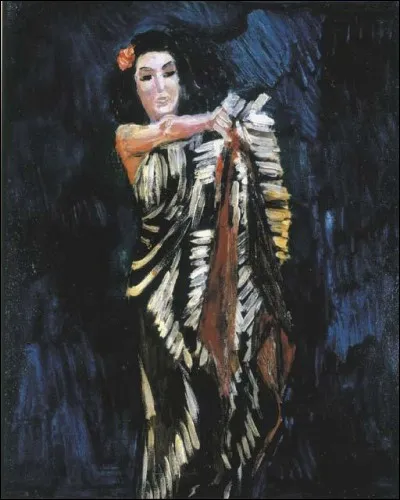 Qui a réalisé la toile "La Gitane" ?