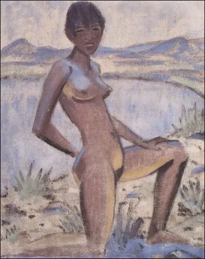 Ce tableau s'intitule "La Boh&egrave;me nue", qui est son peintre ?