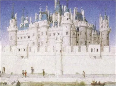 Le Louvre fut élevé vers les années 1200 . Quel roi "sage" décida d'en faire une résidence royale ?