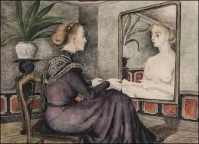 Le peintre belge, post-impressionniste, expressionniste puis surréaliste, auteur de ce tableau "La Femme au miroir", c'est ...