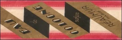 De quel style est cette étiquette éditée en 1928 ?