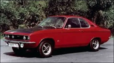 Concurrente de la Ford Capri. Cette auto du groupe GM est aussi connue pour avoir participé en rallye dans le groupe B. Quelle est cette auto ?