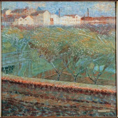 Qui a réalisé le tableau "Soir d'avril" ?