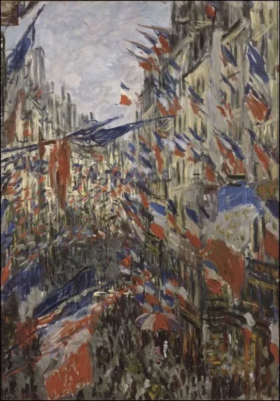 Voici "La fête du 20 juin 1878, rue Montorgueil" peinte par :