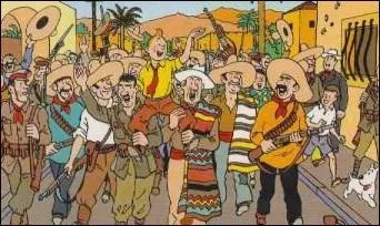 Quels gurilleros d'Amrique Latine Tintin croise-t-il en 1976 ?