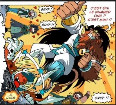 En quoi Gryf se transforme-t-il lorsqu'il active son Katseye ?