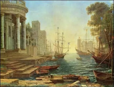 Il paraît que ce port fut fort agité, avant l'arrivée des gilets jaunes et de la RTT... Mais quel était ce tableau, avant tout cela ?