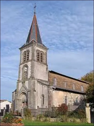 Vous avez sur cette image l'église Saint-André d'Esley. Village Vosgien, il se situe dans l'ancienne région ...