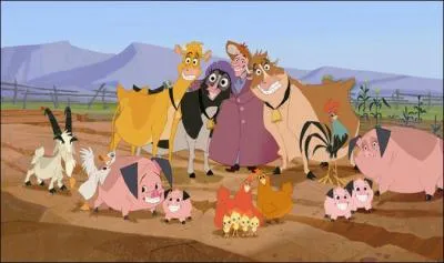 Que fait 'la ferme' selon le film de Walt Disney sorti en 2004 ?