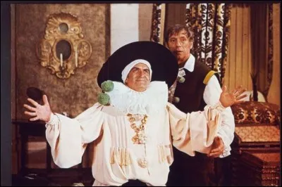 Quel est le duo comique du film "La folie des grandeurs" ?