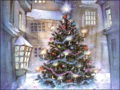 Qu'est-ce qui sont 'dpouills de leurs attraits' alors que mon beau sapin, lui, 'garde sa parure' ?