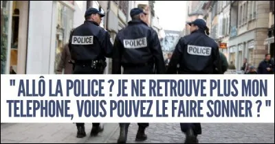 Perles de la police. Constat d'un policier !