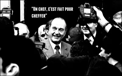 Perle écolière. Jacques Chirac vient à l'école ...