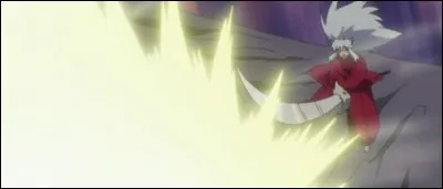 Quelle est la technique principale d'Inuyasha lorsqu'il utilise son épée ?