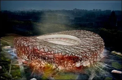 Où le stade "Nid d'oiseau"de 91 000 places se trouve-t-il ?
