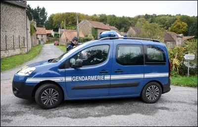 Quelle voiture est utilisée par la brigade rapide d'intervention de la Gendarmerie nationale ?