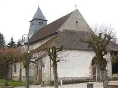 Nous sommes devant l'église Saint-Pierre-et-Saint-Paul de Faux-Fresnay. Village Marnais, il se situe en région ...