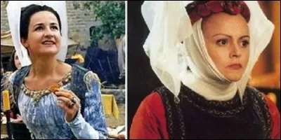 Qui n'a pas interprété le rôle de Frénégonde de Pouille et Béatrice Goulard de Montmirail dans la trilogie "Les Visiteurs" ?