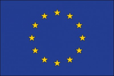 Ce drapeau est celui de l'Europe.