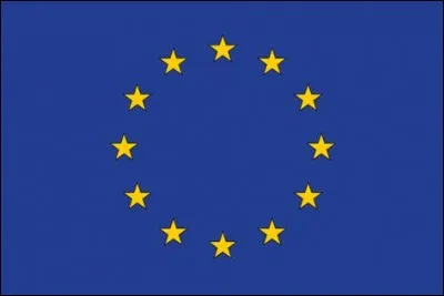 Ce drapeau est celui de l'Europe.