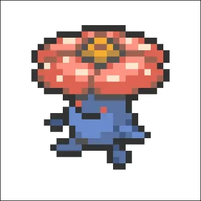 Quel Pokémon évolue en Rafflesia ?