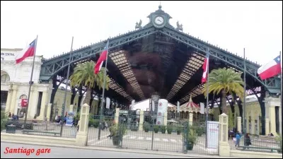 Dans quelle ville du Chili cette Gare Centrale se trouve-t-elle ?