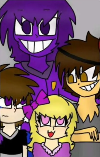 Purple Guy (William Afton pour moi) a 3 enfants qui sont morts. Qui sont-ils ?