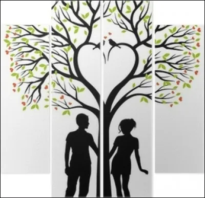 A quels personnages bibliques l'arbre de la connaissance du bien et du mal est-il associé ?