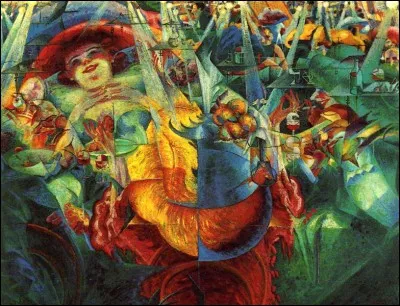 Quel est le titre de cette uvre de Boccioni ?