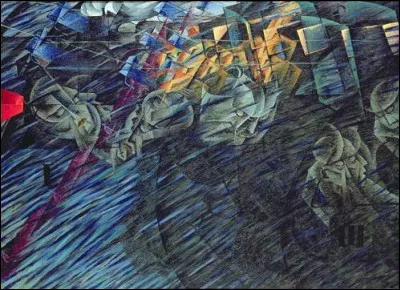 Quel est le titre de cette uvre de Boccioni ?