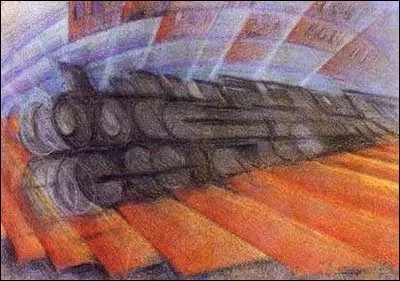 Quel est le titre de cette uvre de Luigi Russolo ?
