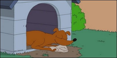 Comment se nomme le chien des Simpson dans le dessin animé du même nom ?