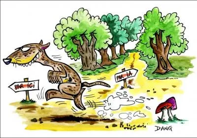 D'o vient le furet dans 'Il court le furet' ?