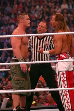 Qui a gagn  WM 23 John Cena ou HBK ?