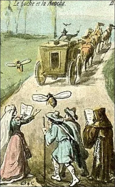 Si je vous dis « Mouche du coche », vous répondez :