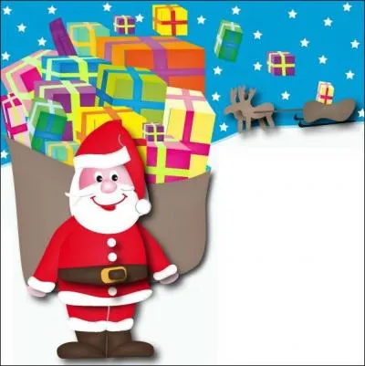 Que doit faire 'Petit Papa Nol' avant de partir selon la chanson ?