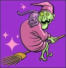 Pourquoi 'la sorcire Grabouilla' a-t-elle mal  l'estoto, l'estoto, l'estomac ?