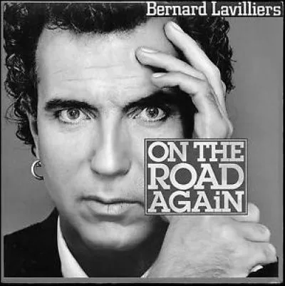 Quelle personne ayant travaillé 36 ans pour la maison Chanel a pris la photo de la pochette du single ''On the Road Again'' de Bernard Lavilliers ?