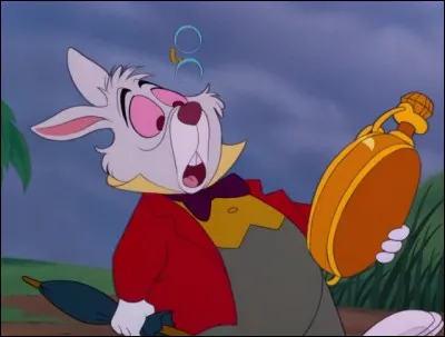 Obnubilé par son prétendu retard, le Lapin blanc prend Alice pour Marianne. Mais qui est donc Marianne ?