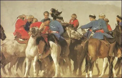 Le "buzkashi" est le jeu national...