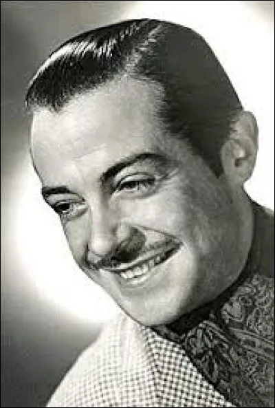 Cet acteur, qui a incarné beaucoup de dandys ou de "jeunes premiers" dans le cinéma de l'entre les deux guerres, mais aussi des rôles de héros ou d'assassins, c'est ...