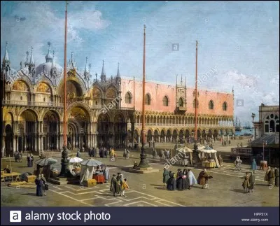 Canaletto est un peintre vénitien.
